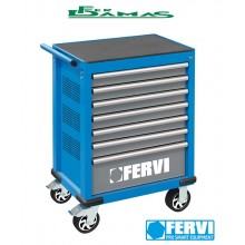 CARRELLO COMPLETO DI 290 UTENSILI FERVI ART.C960CA